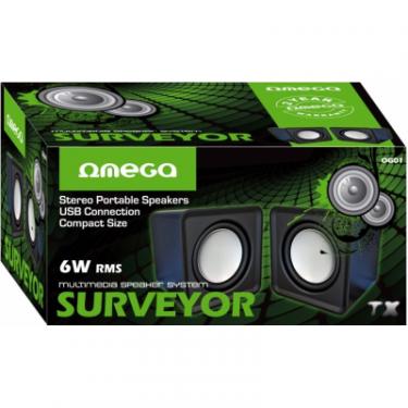 Акустическая система Omega OG-01 SURVEYOR 6W black USB Фото 2