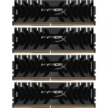 Модуль памяти для компьютера Kingston Fury (ex.HyperX) DDR4 32GB (4x8GB) 2400 MHz HyperX Predator Фото