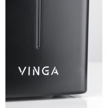Источник бесперебойного питания Vinga LED 2000VA metall case Фото 3