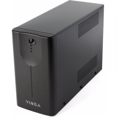 Источник бесперебойного питания Vinga LED 2000VA metall case Фото 5