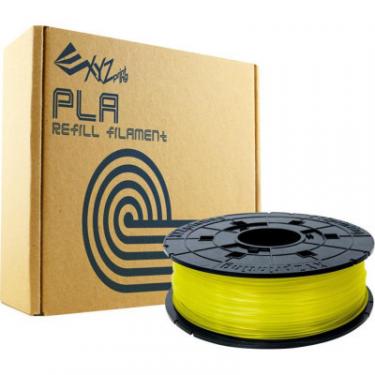 Пластик для 3D-принтера XYZprinting PLA 1.75мм/0.6кг Filament, Clear Yellow Фото 1