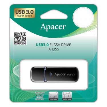 USB флеш накопитель Apacer 32GB AH355 Black USB 3.0 Фото 3
