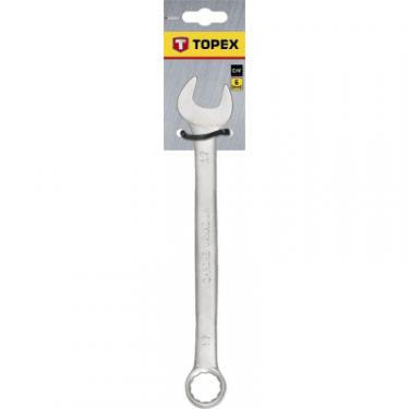 Ключ Topex комбинированный, 18 х 220 мм Фото 1