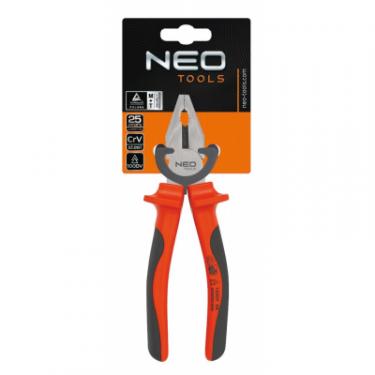 Плоскогубцы Neo Tools комбіновані, 180 мм (1000 В) Фото 1