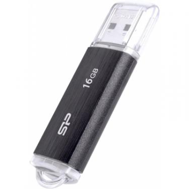USB флеш накопитель Silicon Power 16GB Ultima U02 Black USB 2.0 Фото 1