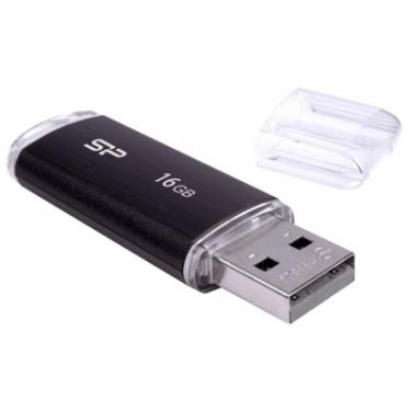 USB флеш накопитель Silicon Power 16GB Ultima U02 Black USB 2.0 Фото 3
