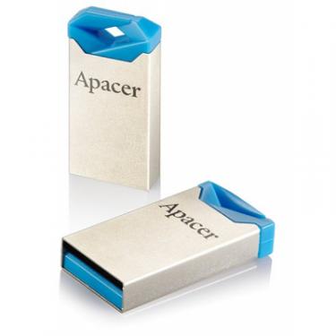 USB флеш накопитель Apacer 4GB AH111 Blue USB 2.0 Фото 2