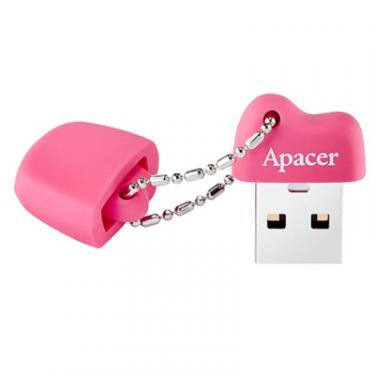 USB флеш накопитель Apacer 8GB AH118 Pink USB 2.0 Фото 1