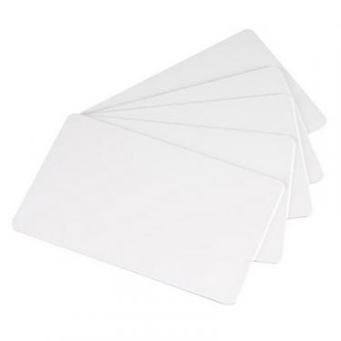 Карточка пластиковая чистая Evolis PVC 30 mil, белые, 5х100 штук Фото