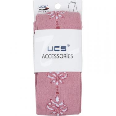 Колготки UCS Socks с розовыми цветочками по бокам Фото 3
