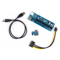 Райзер Vinga PCI-E x1 to 16x 60cm USB 3.0 Cable SATA to 6Pin Po Фото
