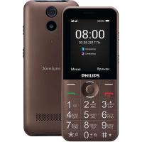 Мобильный телефон Philips Xenium E331 Brown Фото 5