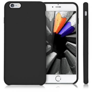 Чехол для мобильного телефона Laudtec для iPhone 6/6s Plus liquid case (black) Фото 5