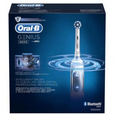 Электрическая зубная щетка Oral-B Genius White 8000/D701 Фото 1