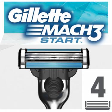 Сменные кассеты Gillette Mach 3 Start, 4 шт Фото