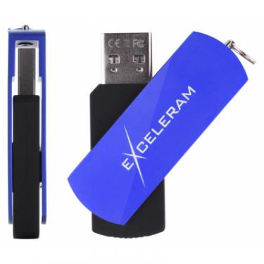 USB флеш накопитель eXceleram 16GB P2 Series Blue/Black USB 2.0 Фото 3