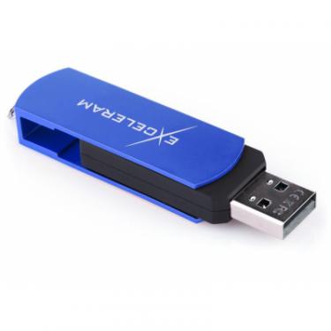 USB флеш накопитель eXceleram 16GB P2 Series Blue/Black USB 2.0 Фото 4