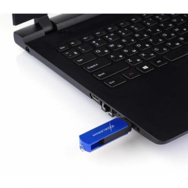 USB флеш накопитель eXceleram 16GB P2 Series Blue/Black USB 2.0 Фото 6