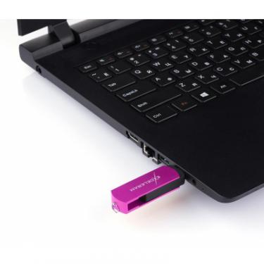 USB флеш накопитель eXceleram 32GB P2 Series Purple/Black USB 3.1 Gen 1 Фото 6