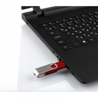 USB флеш накопитель eXceleram 16GB P1 Series Silver/Red USB 2.0 Фото 6