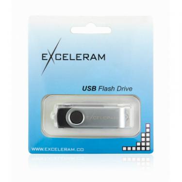 USB флеш накопитель eXceleram 16GB P1 Series Silver/Black USB 2.0 Фото 7