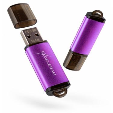 USB флеш накопитель eXceleram 32GB A3 Series Purple USB 3.1 Gen 1 Фото