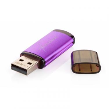 USB флеш накопитель eXceleram 32GB A3 Series Purple USB 3.1 Gen 1 Фото 4