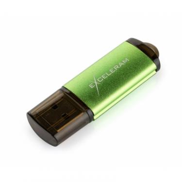 USB флеш накопитель eXceleram 8GB A3 Series Green USB 2.0 Фото 2