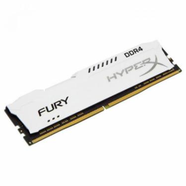 Модуль памяти для компьютера Kingston Fury (ex.HyperX) DDR4 16GB 3200 MHz HyperX FURY White Фото 1