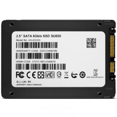 Накопитель SSD ADATA 2.5" 480GB Фото 4