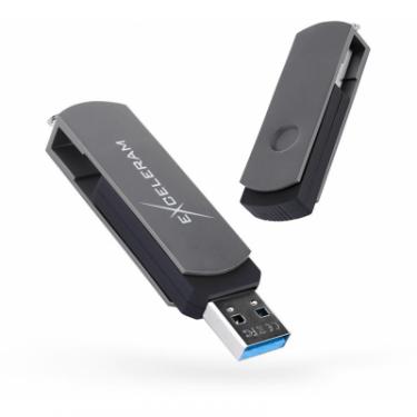 USB флеш накопитель eXceleram 32GB P2 Series Gray/Black USB 3.1 Gen 1 Фото