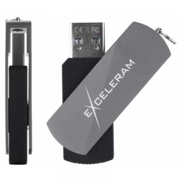 USB флеш накопитель eXceleram 32GB P2 Series Gray/Black USB 3.1 Gen 1 Фото 3