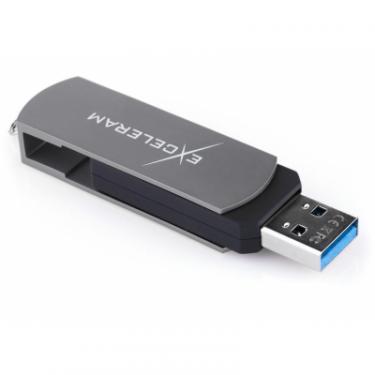 USB флеш накопитель eXceleram 32GB P2 Series Gray/Black USB 3.1 Gen 1 Фото 4