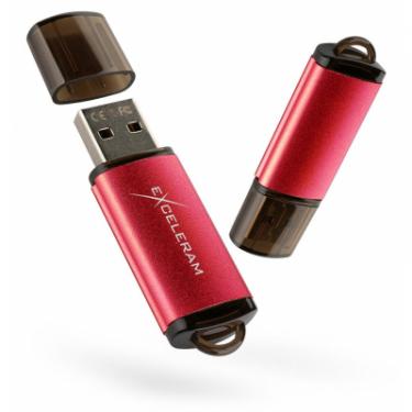 USB флеш накопитель eXceleram 64GB A3 Series Red USB 2.0 Фото