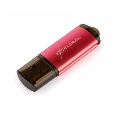 USB флеш накопитель eXceleram 64GB A3 Series Red USB 2.0 Фото 2