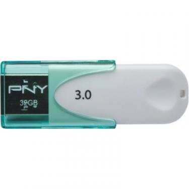 USB флеш накопитель PNY flash 32GB Attache4 Green USB 3.0 Фото