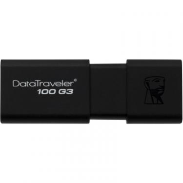 USB флеш накопитель Kingston 256GB DT 100 G3 Black USB 3.0 Фото