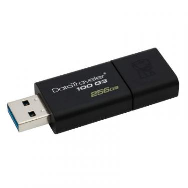 USB флеш накопитель Kingston 256GB DT 100 G3 Black USB 3.0 Фото 3