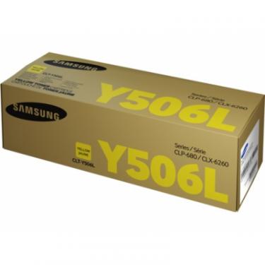 Картридж Samsung CLP-680, CLX-6260 yellow CLT-Y506L Фото 1