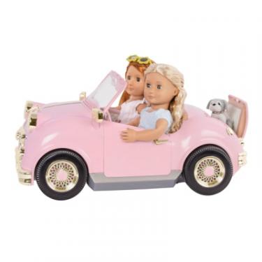 Аксессуар к кукле Our Generation Ретро автомобиль с открытым вверхом Фото 6