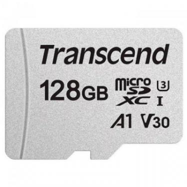 Карта памяти Transcend 128GB microSDXC class 10 UHS-I U3 Фото 1