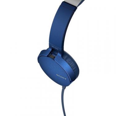 Наушники Sony MDR-XB550AP Blue Фото 4