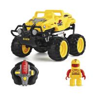 Радиоуправляемая игрушка Monster Smash-Ups Crash Car Ти-рекс Желтый Фото 1
