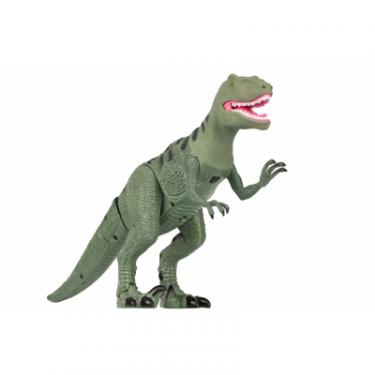 Интерактивная игрушка Same Toy Динозавр Dinosaur Planet зеленый со светом звуком Фото 3