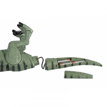 Интерактивная игрушка Same Toy Динозавр Dinosaur Planet зеленый со светом звуком Фото 4