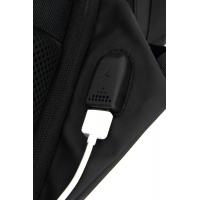 Рюкзак для ноутбука DEF 15.6" DW-01 anti-theft black-gray Фото 10