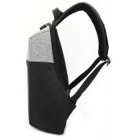 Рюкзак для ноутбука DEF 15.6" DW-01 anti-theft black-gray Фото 2