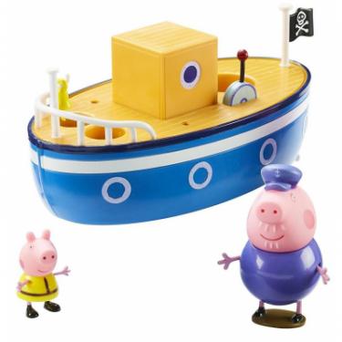Игровой набор Peppa Pig МОРСКОЕ ПРИКЛЮЧЕНИЕ (кораблик, 2 фигурки) Фото
