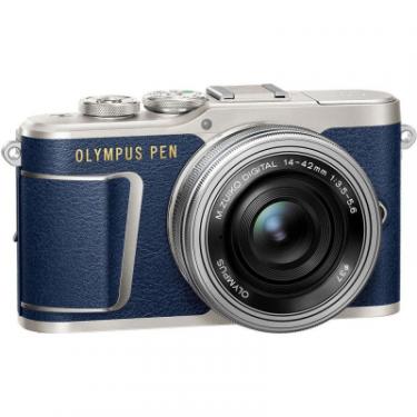 Цифровой фотоаппарат Olympus E-PL9 14-42 mm Pancake Zoom Kit blue/silver Фото 3