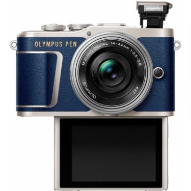 Цифровой фотоаппарат Olympus E-PL9 14-42 mm Pancake Zoom Kit blue/silver Фото 6